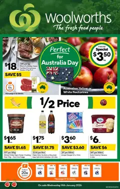 Preview of catalogue Weekly Specials Catalogue NSW South from shop Woolworths valid 14/01/2026