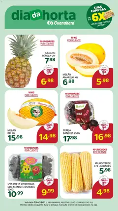 Pré-Visualização do folheto "Ofertas da semana" da loja Supermercado Guanabara válido a partir de 25/11/2025 | Página: 1
