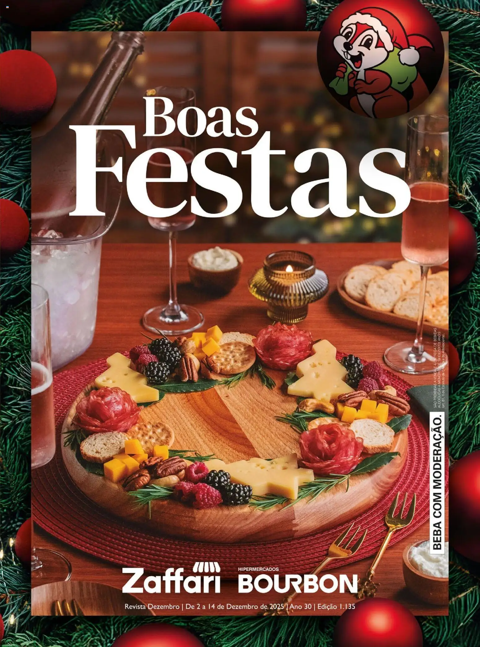 Pré-Visualização do folheto "Ofertas Dezembro - RS" da loja Zaffari válido a partir de 02/12/2025 - Bebidas, Bourbon, Revista