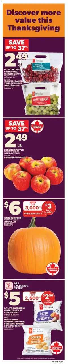 Preview of leaflet Weekly Flyer from shop Valu Mart is valid from Oct 02, 2025
