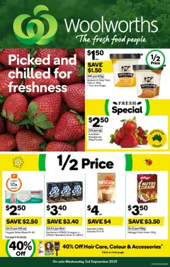 Preview of catalogue Weekly Specials Catalogue NSW from shop Woolworths valid 03/09/2025