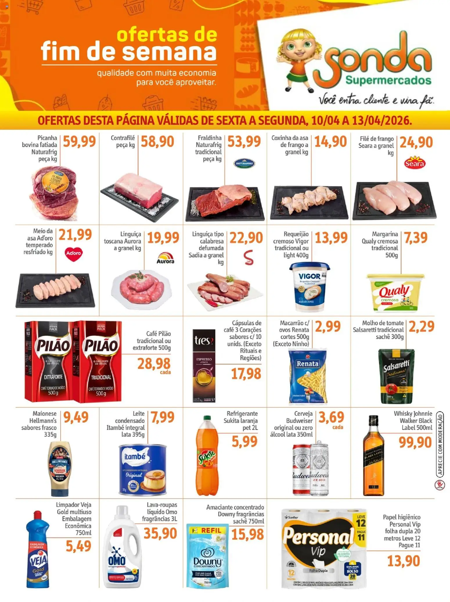 Pré-Visualização do folheto "Sonda ofertas FDS" da loja Sonda válido a partir de 10/04/2026