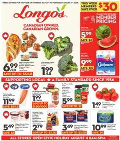 Preview of leaflet Weekly flyer / circulaire from shop Longo's is valid from Jul 31, 2025
