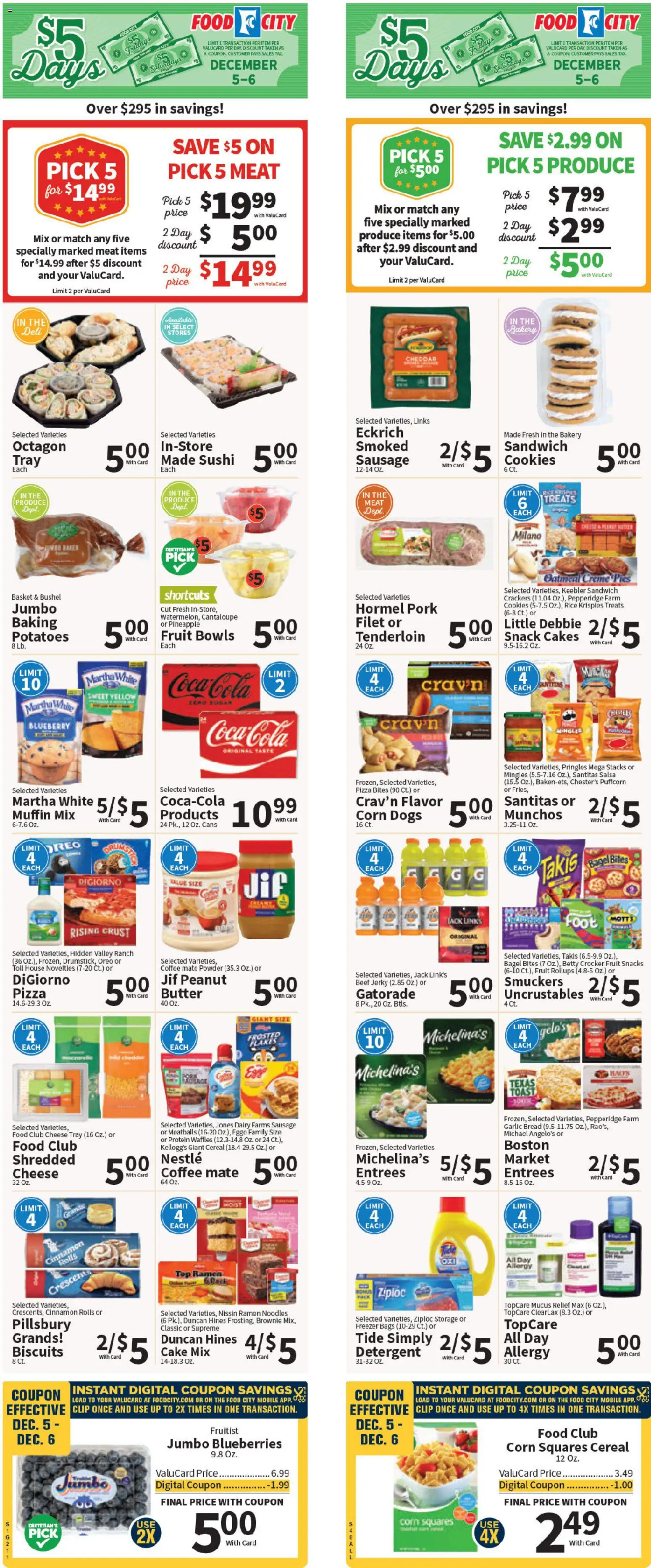 Ad Preview of Food City Weekly Ad from 12/03/2025
