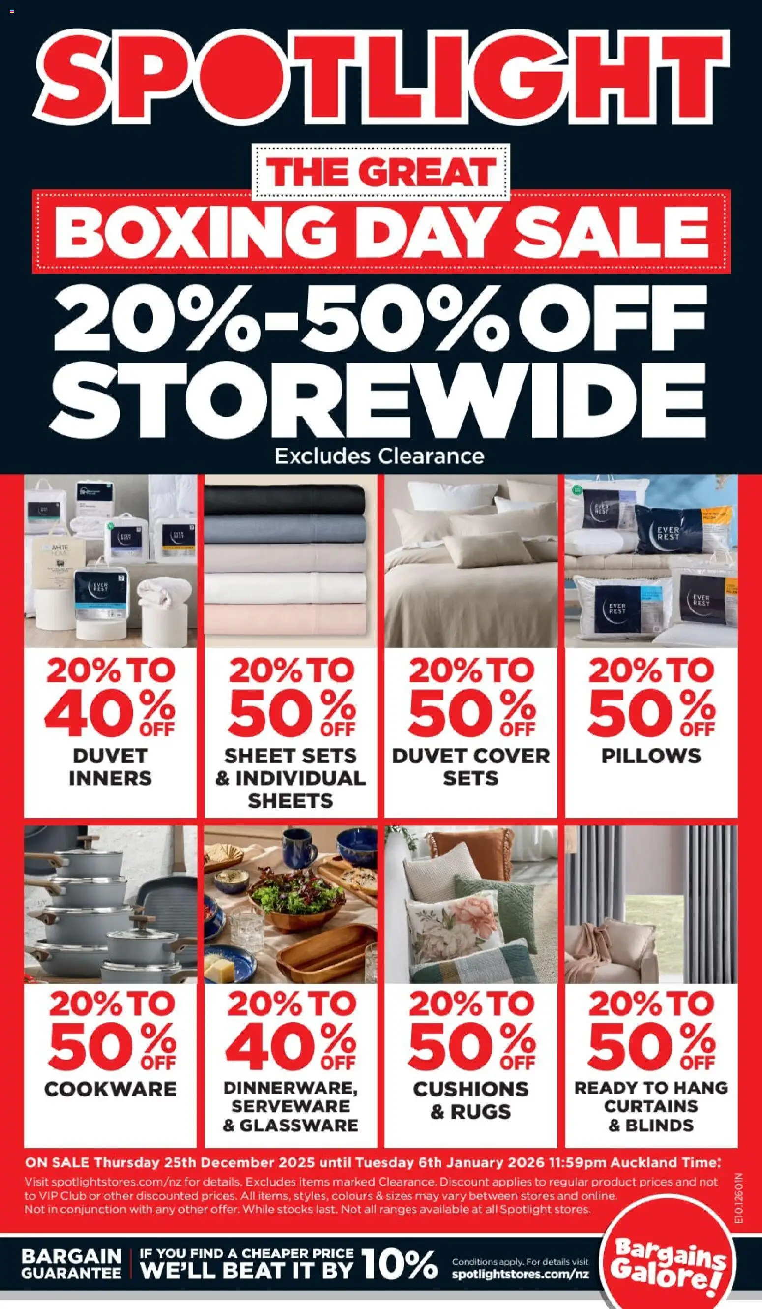 Preview of catalogue Catalogue from shop Spotlight valid 25 Dec 2025