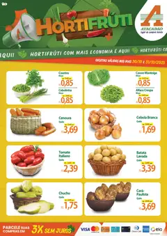 Pré-Visualização do folheto "Ofertas - PE" da loja Atacadão válido a partir de 30/10/2025