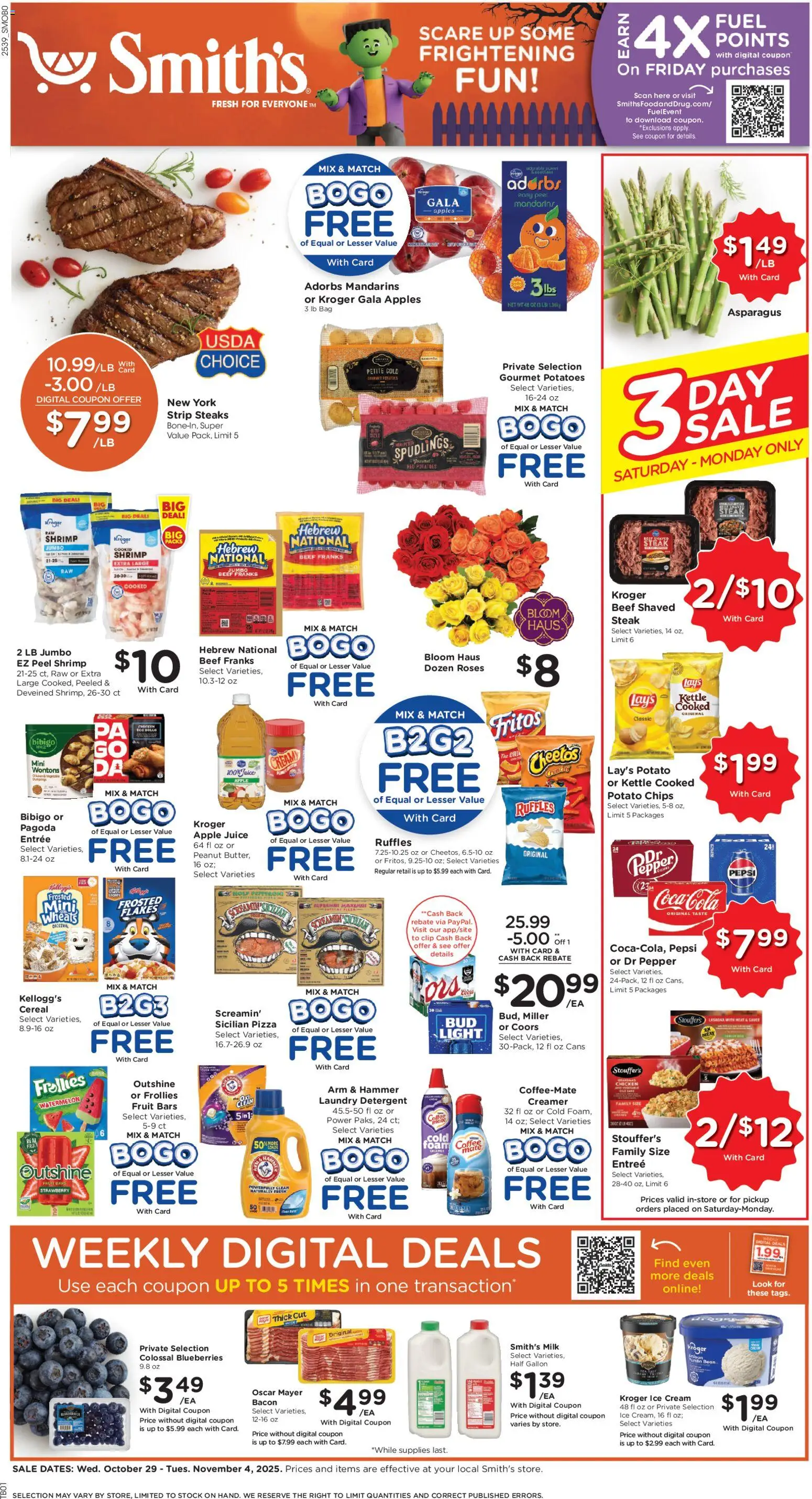 Ad Preview of Smith's Weekly Ad - ID from 10/29/2025