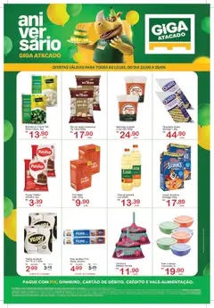 Pré-Visualização do folheto "Ofertas da semana" da loja GIGA Atacado válido a partir de 22/09/2025