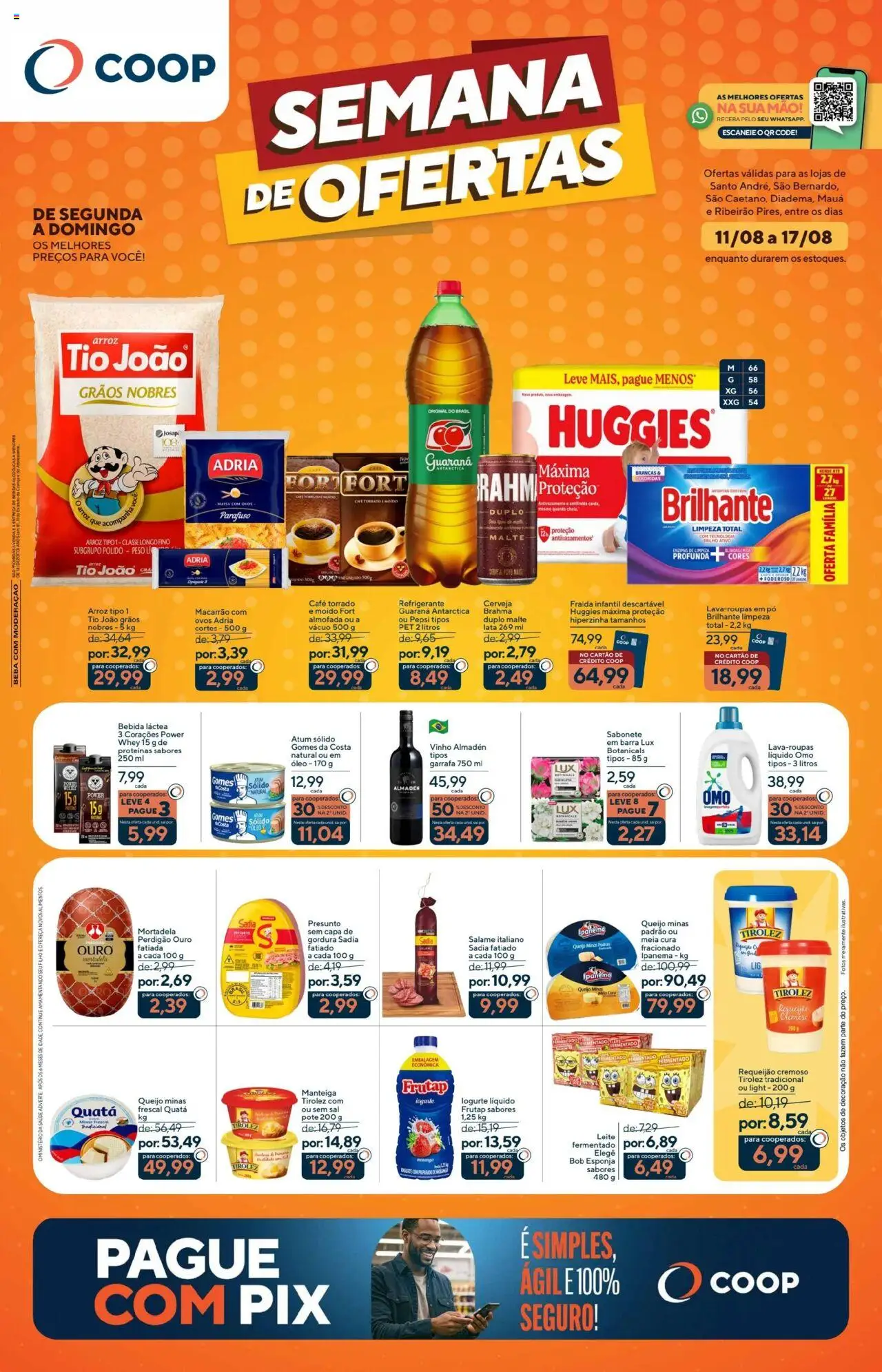 Coop folheto "Ofertas da semana" válido a partir de 11/08/2025 - número de página 1