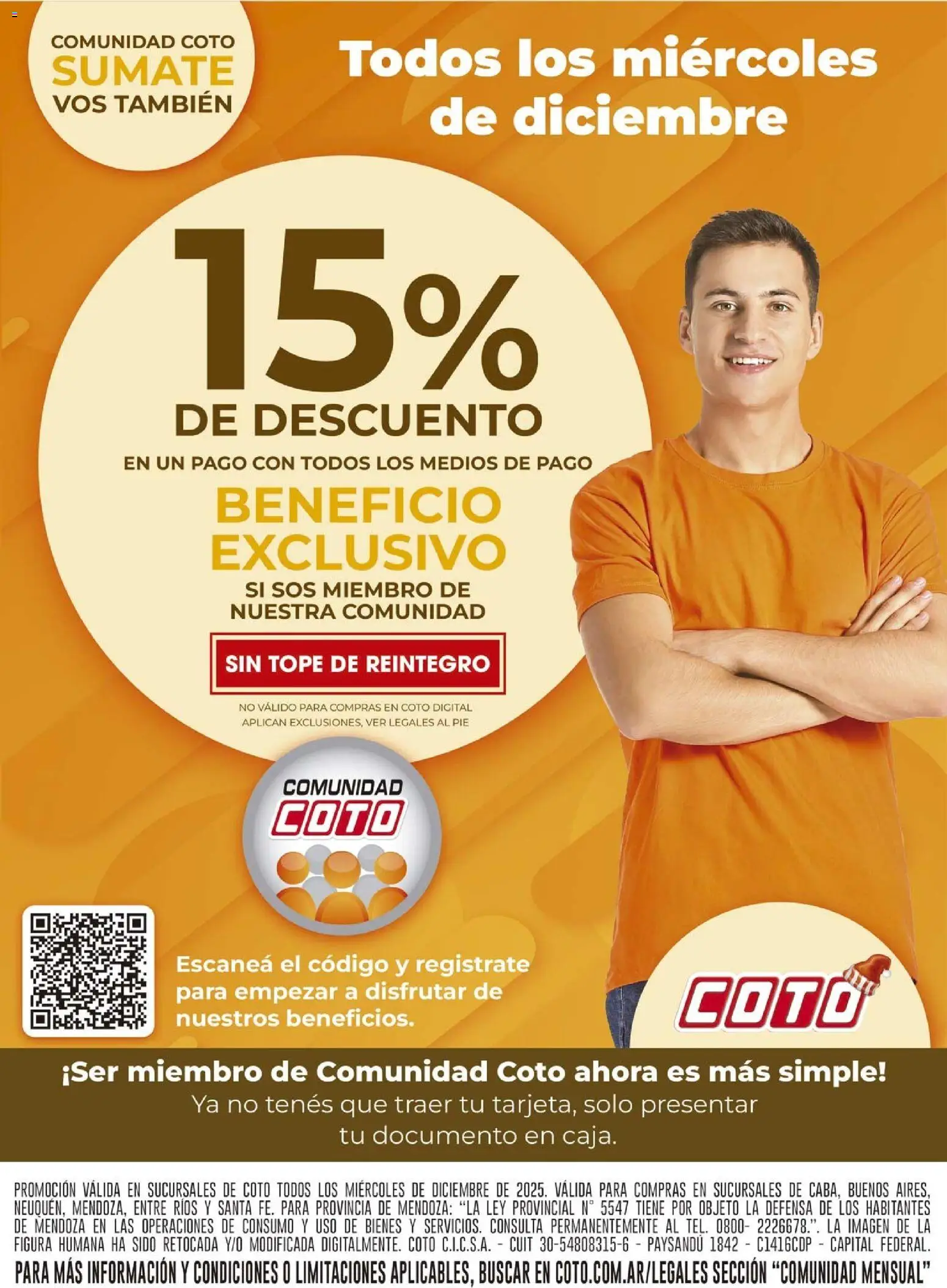 Vista previa del folleto de la tienda Coto válido desde el 01/12/2025 