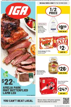Preview of catalogue IGA catalogue WA from shop IGA valid 04/03/2026