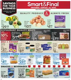 Ad Preview of Smart & Final Business & Club Savings from 11/05/2025