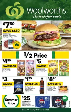 Preview of catalogue Weekly Specials Catalogue PT Hedland from shop Woolworths valid 31/12/2025