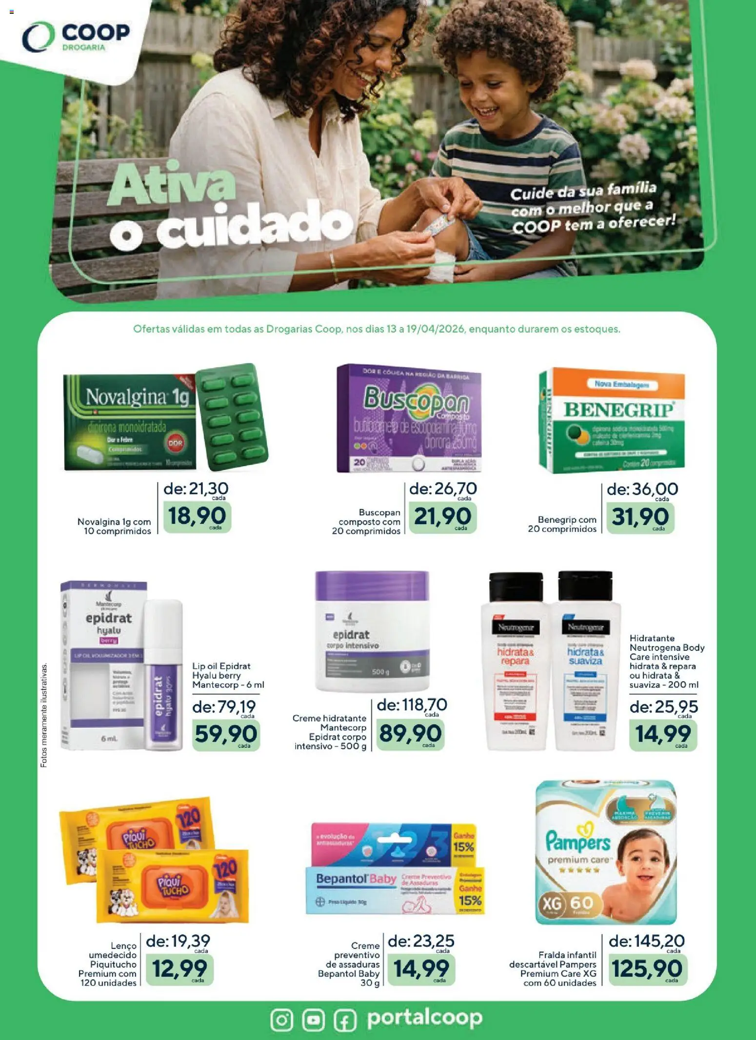 Pré-Visualização do folheto "Coop ofertas Saúde e Bem-Estar " da loja Coop válido a partir de 13/04/2026