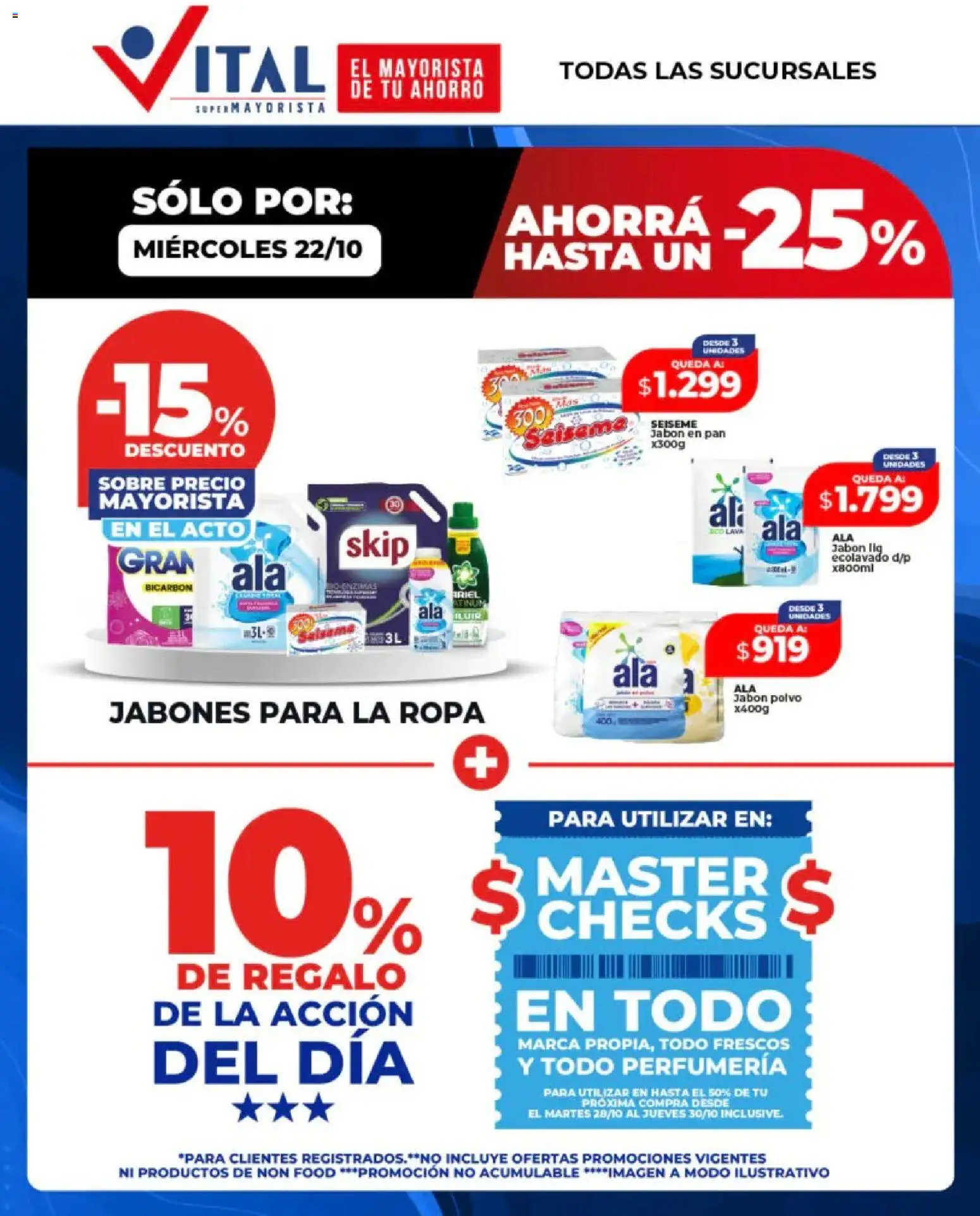 Vital Sólo por - Mar del Plata del 22/10/2025 >> Catálogo