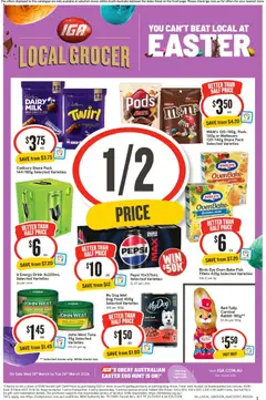 Preview of catalogue IGA Local Grocer SA from shop IGA valid 18/03/2026