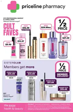 Preview of catalogue Catalogue from shop Priceline Pharmacy valid 19/02/2026