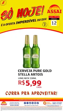 Pré-Visualização do folheto "Assaí Atacadista ofertas - DF" da loja Assaí Atacadista válido a partir de 12/04/2026