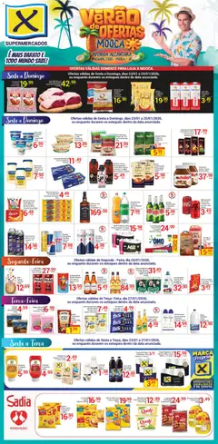 Pré-Visualização do folheto "Ofertas da semana" da loja X Supermercados válido a partir de 23/01/2026