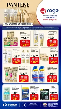 Pré-Visualização do folheto "Ofertas Roge" da loja Semar Supermercado válido a partir de 30/01/2026