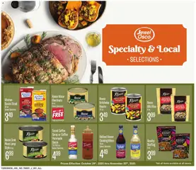 Ad Preview of Jewel Osco Specialty & Local from 10/29/2025