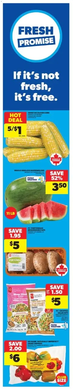 Un aperçu du dépliant Weekly flyer / circulaire du magasin Real Canadian Superstore est valide à partir 31 juill. 2025
