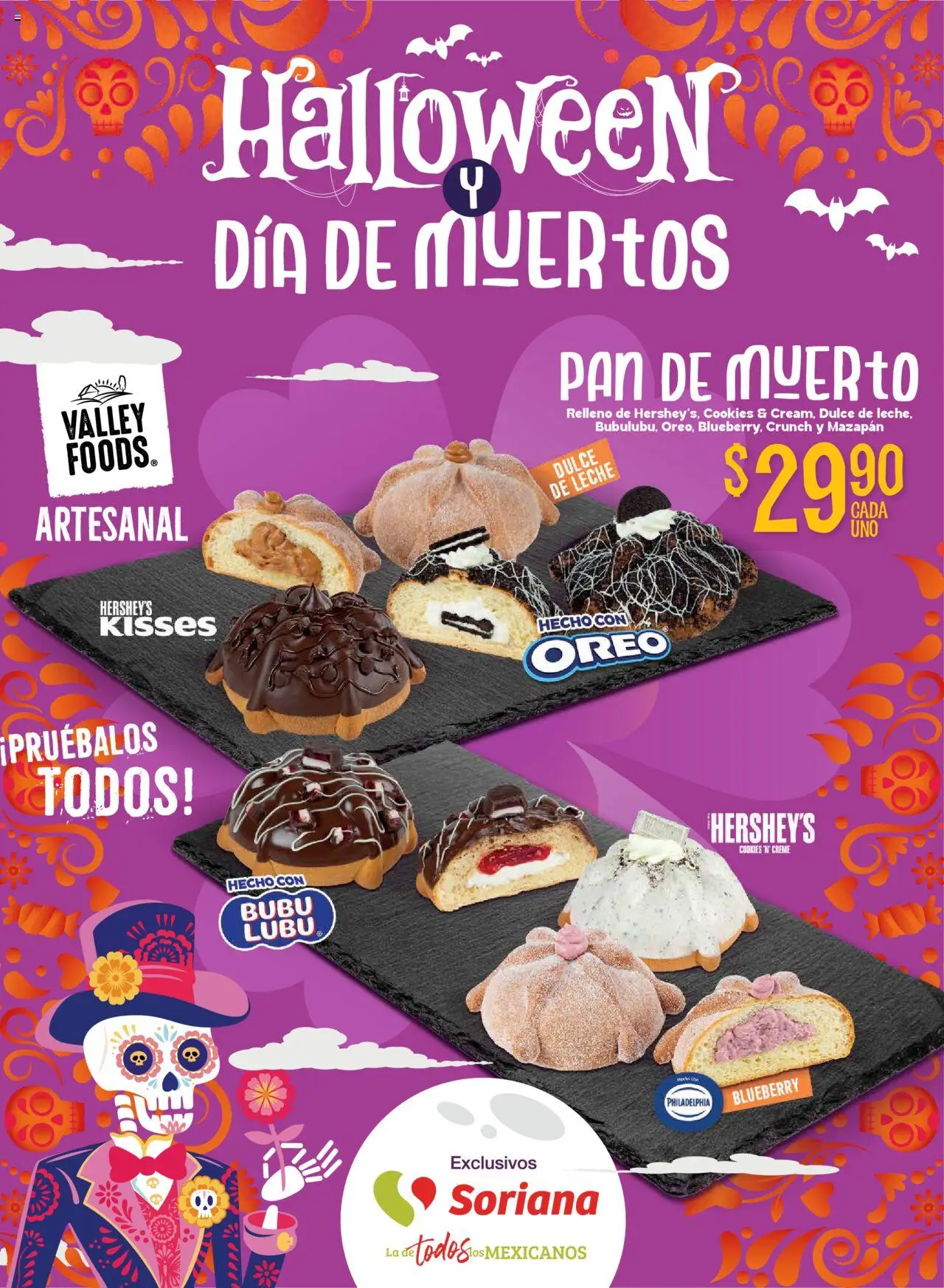 Halloween y Día de Muertos Súper Nacional Soriana y sus promociones válidas desde el 25/09/2025 - Número de página 1