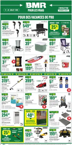 Preview of leaflet Weekly Flyer from shop BMR is valid from Jul 17, 2025