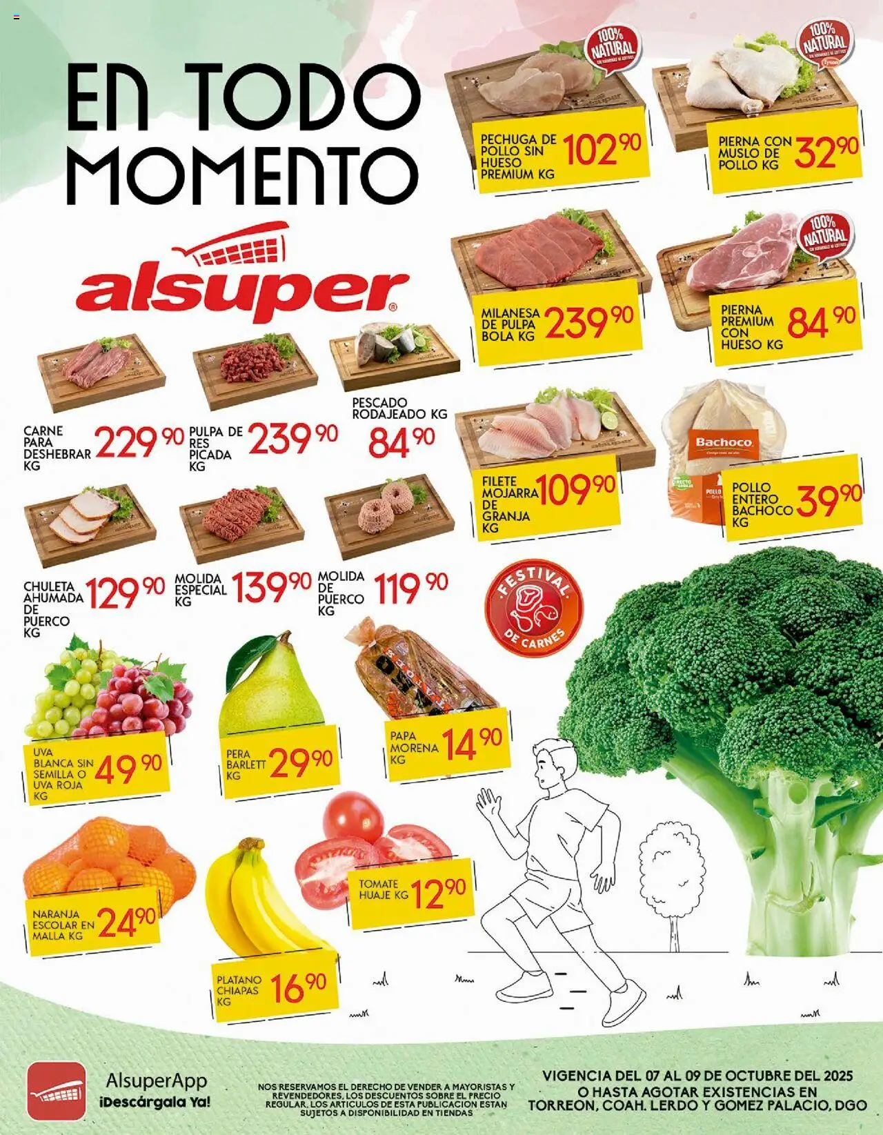 Folleto Laguna Alsuper y sus promociones válidas desde el 07/10/2025 - Número de página 1
