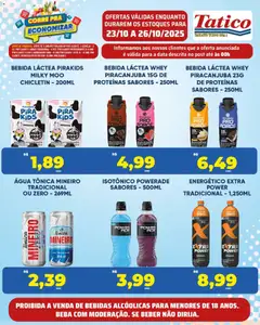Pré-Visualização do folheto "Ofertas Fim de Semana" da loja Tatico válido a partir de 23/10/2025