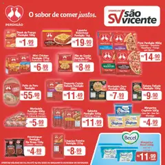 Pré-Visualização do folheto "Ofertas Perdigão" da loja Supermercados São Vicente válido a partir de 03/09/2025