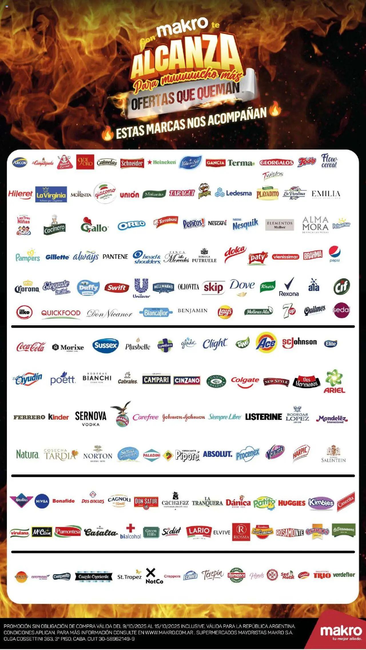 Makro Ofertas del 09/10/2025 >> Catálogo