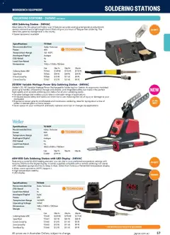 Preview of catalogue Engineering & Scientific Catalogue 2025/2026 from shop Jaycar valid 09/07/2025 | Page: 57