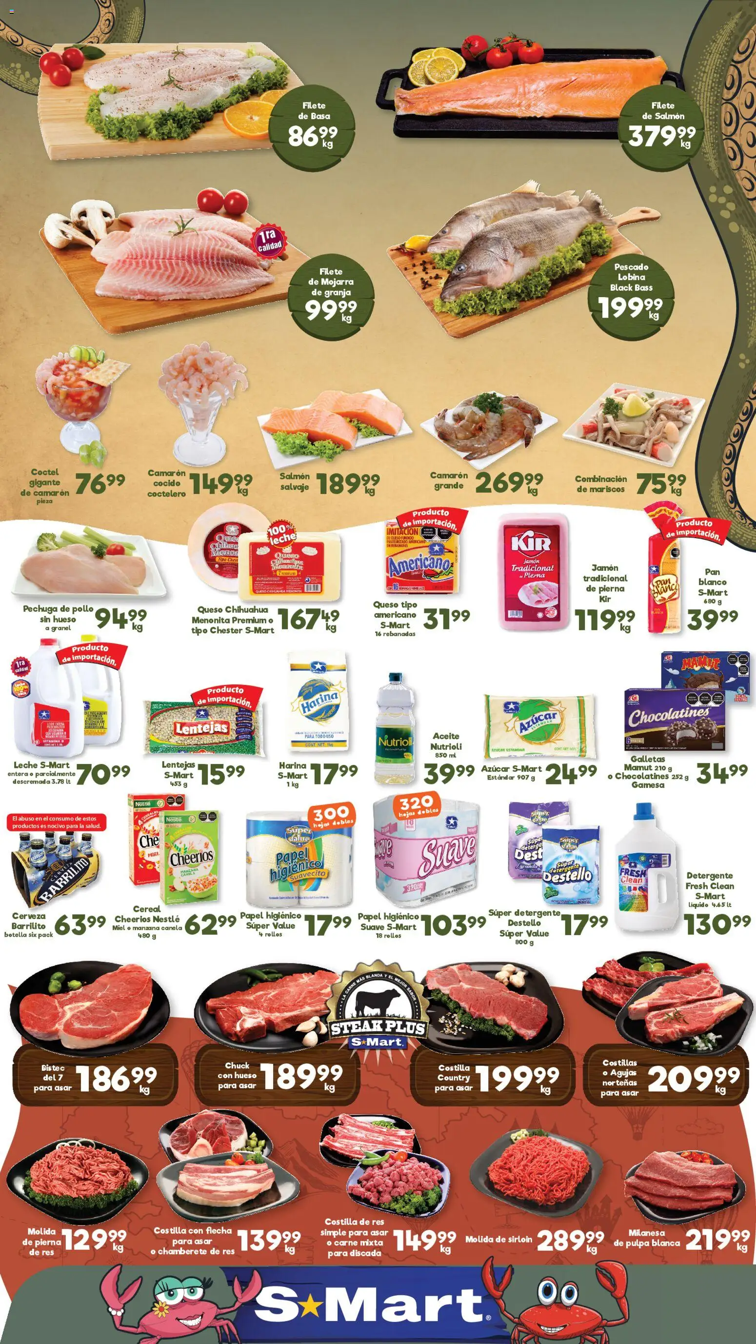 Vista previa las ofertas de la tienda S-Mart - S-Mart folleto Monterrey desde el 06/03/2026 