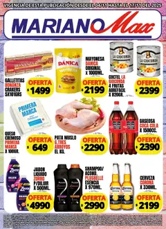 Vista previa del folleto de la tienda Mariano Max válido desde el 04/11/2025 