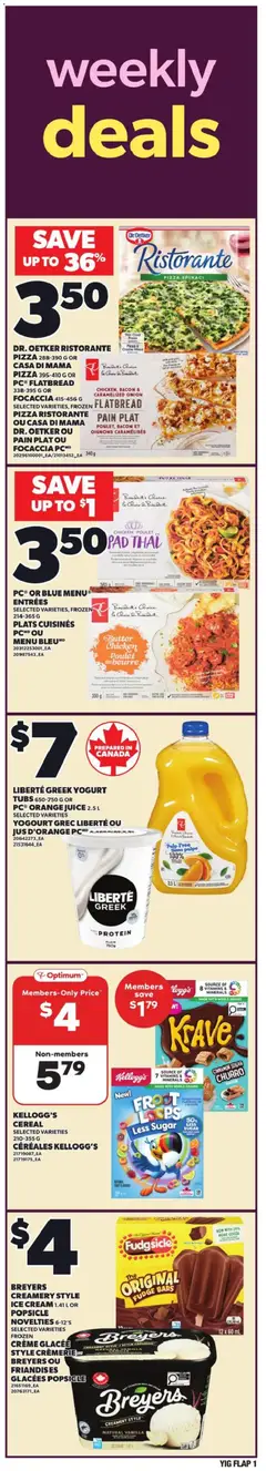 Preview of leaflet Independent Grocer weekly flyer / circulaire from shop Independent Grocer is valid from Apr 09, 2026