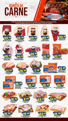 Pré-Visualização do folheto "Bramil Supermercados ofertas Quarta da Carne" da loja Bramil Supermercados válido a partir de 22/04/2026