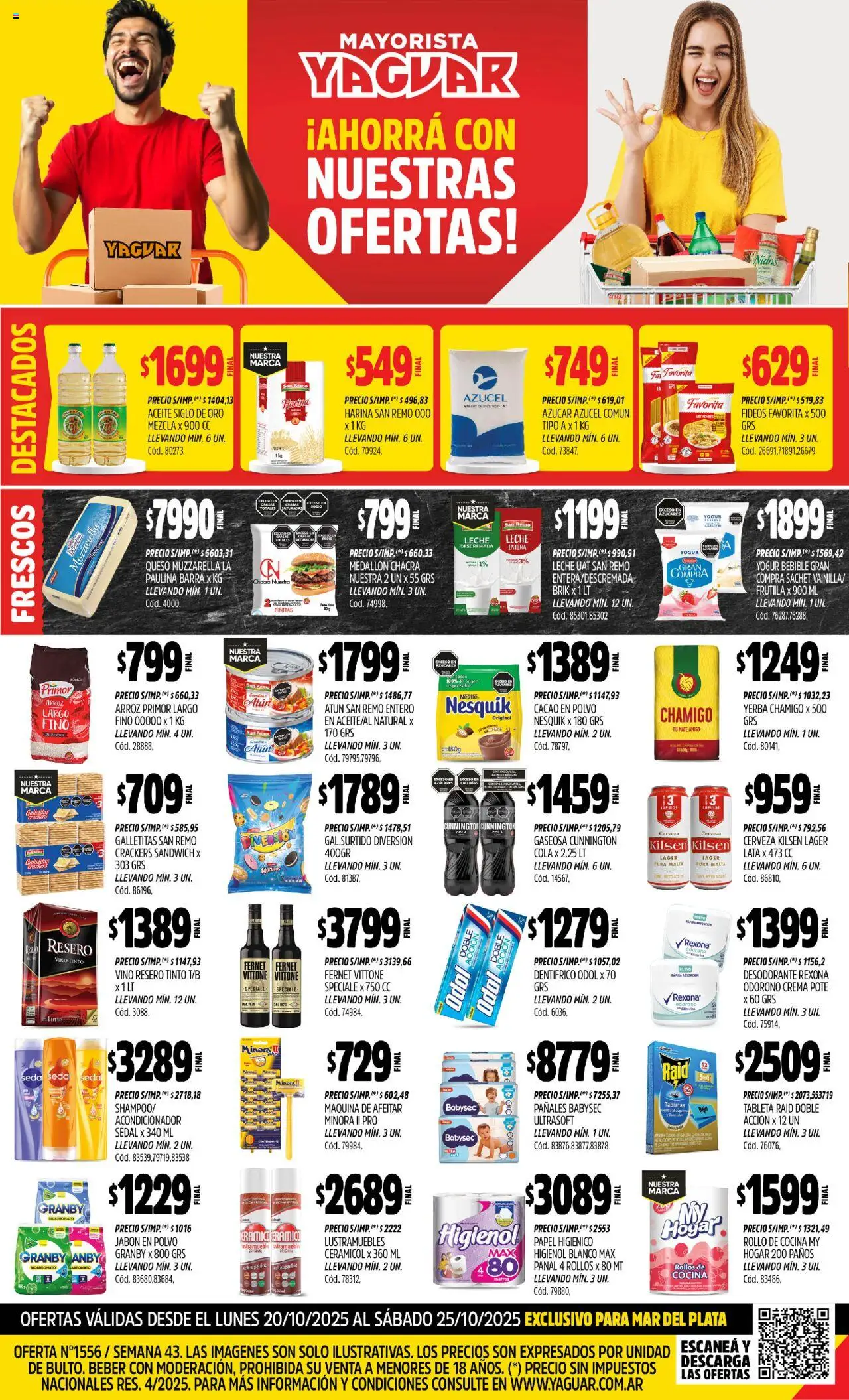 Yaguar Mar del Plata del 20/10/2025 Online