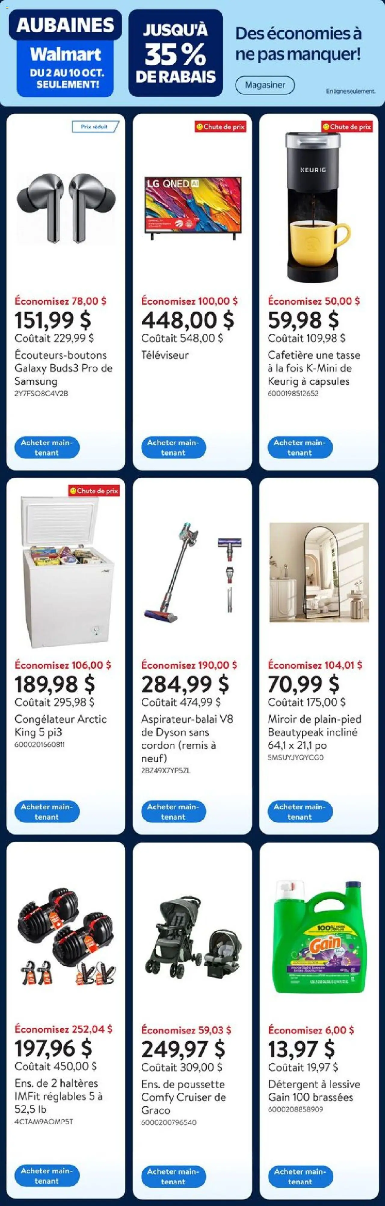 Walmart flyer valid from Oct 02, 2025 - page number 1