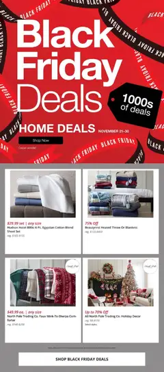 Ad Preview of JCPenney Black Friday Home Deals from 11/21/2025