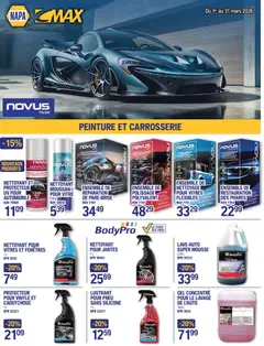 Preview of leaflet NAPA Auto Parts circulaire - CMAX mars 2026 from shop NAPA Auto Parts is valid from Mar 01, 2026