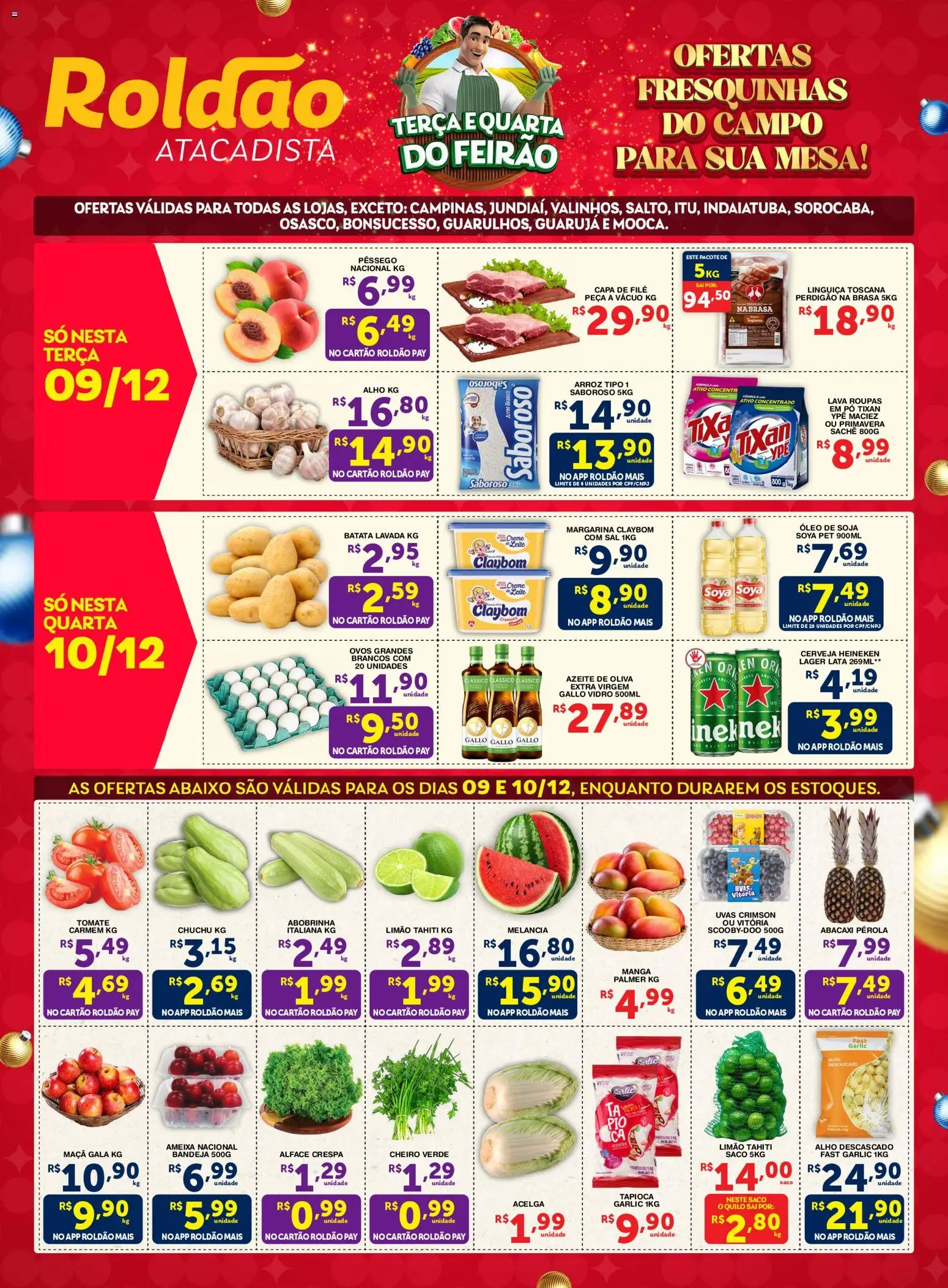 Pré-Visualização do folheto "Ofertas Hortifruti" da loja Roldão válido a partir de 09/12/2025