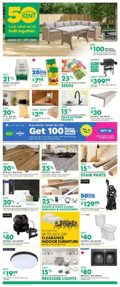 Preview of leaflet Kent weekly flyer / circulaire from shop Kent is valid from Mar 19, 2026