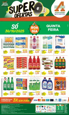 Pré-Visualização do folheto "Ofertas - PB" da loja Atacadão válido a partir de 30/10/2025