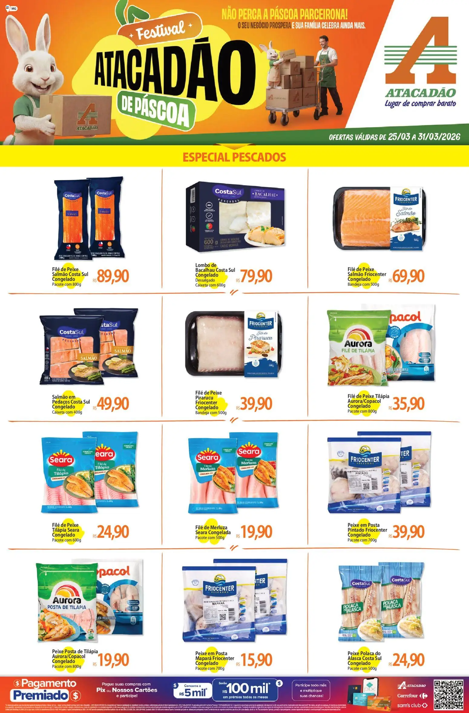 Pré-Visualização do folheto "Atacadão ofertas - MG" da loja Atacadão válido a partir de 25/03/2026