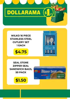 Un aperçu du dépliant Weekly flyer / circulaire du magasin Dollarama est valide à partir 25 sept. 2025