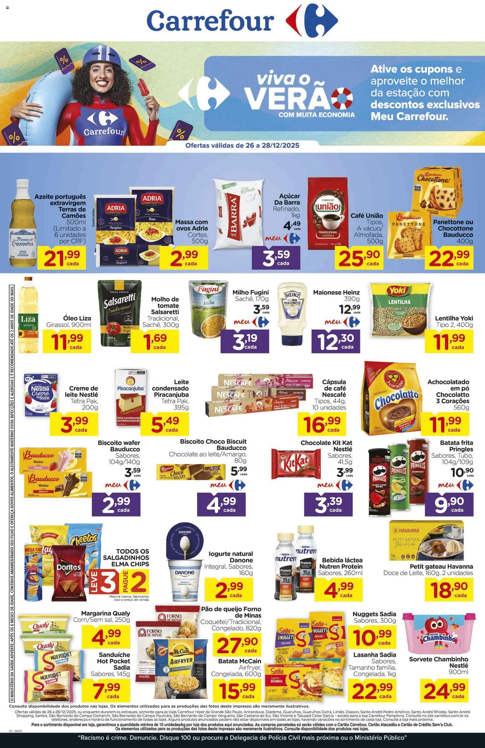 Pré-Visualização do folheto "Ofertas da semana" da loja Carrefour válido a partir de 26/12/2025