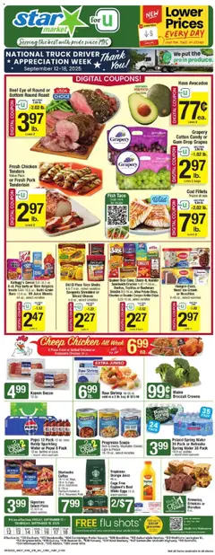 Ad Preview of Star Market Weekly Ad from 09/12/2025