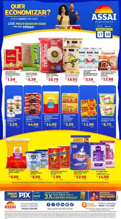 Pré-Visualização do folheto "Encarte - GO" da loja Assaí Atacadista válido a partir de 17/01/2026