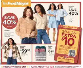 Ad Preview of Fred Meyer Home & Apparel from 09/17/2025